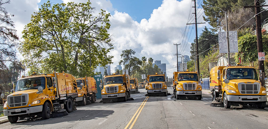 LA Streets - trucks